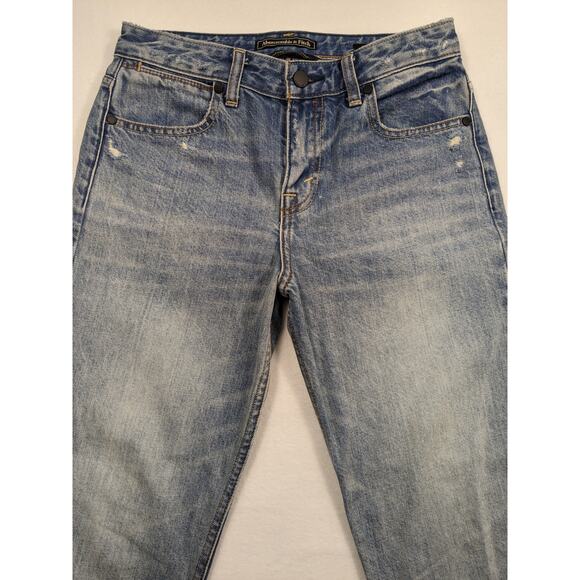 Abercrombie Jeans Women's Size 24 Signature Ankle Straight 28 Long - Picture 9 of 16